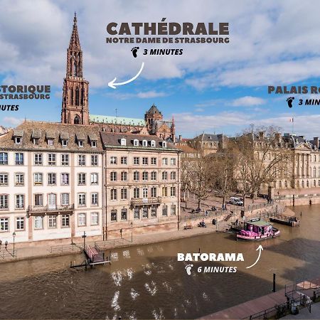 Apartmán Le Batelier - Hyper-Centre, Vue Unique Cathedrale Štrasburk Exteriér fotografie